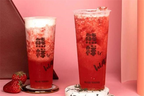 熊样奶茶产品 门店图片