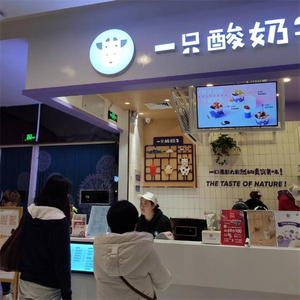 一只酸奶牛