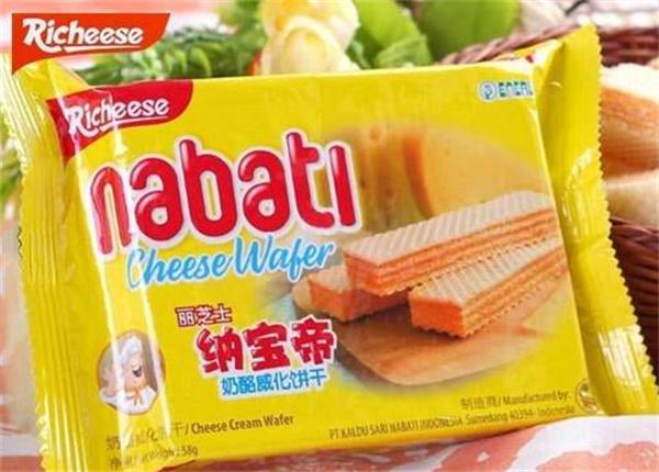 丽芝士(Richeese) 纳宝帝奶酪威化饼干产品 门店图片