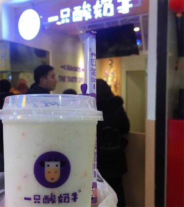 一只酸奶牛