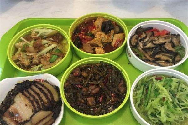 自选王中式快餐