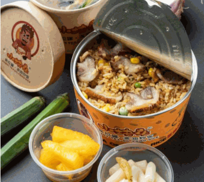 小块头炒饭产品 门店图片
