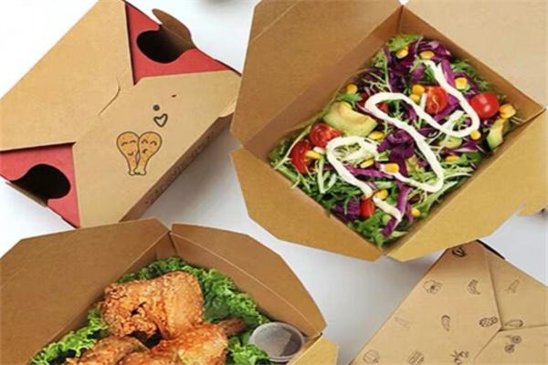 圆纸盒炒饭产品 门店图片