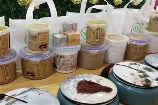 熠妍美中药面膜产品 门店图片