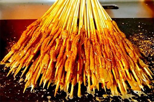 鸭小豆秘制烤鸭肠产品 门店图片
