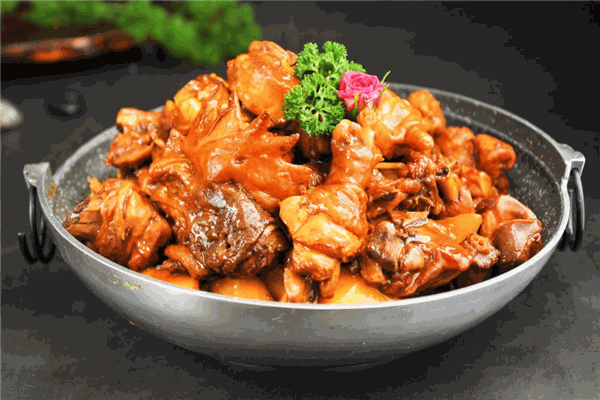 于小鱼炒鸡