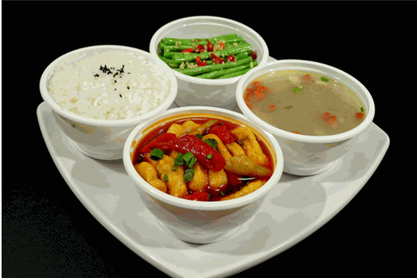 知味客快餐