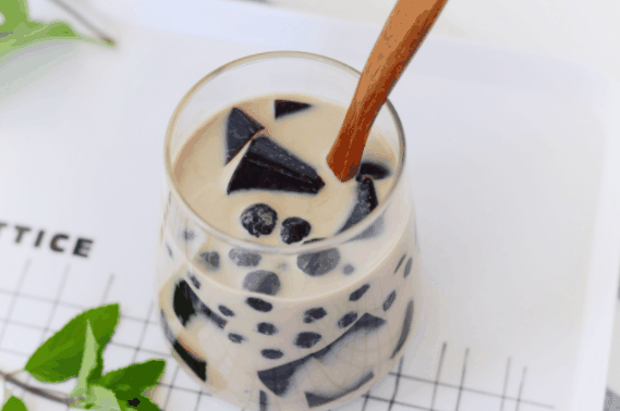 烧仙草奶茶