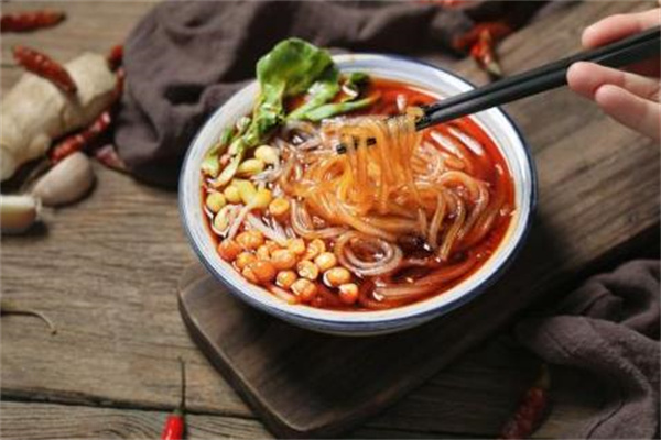 80食堂酸辣粉产品 门店图片