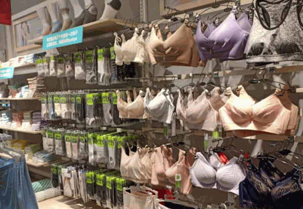 竹爱内衣产品 门店图片