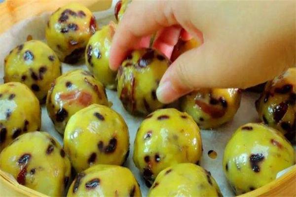 杂粮水晶粘豆包产品 门店图片