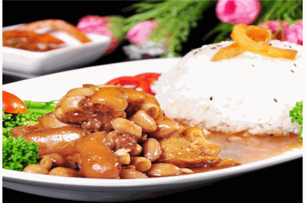 猪角闽南猪脚饭