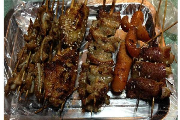 一嘴香烧烤产品 门店图片