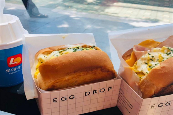 egg drop三明治产品 门店图片