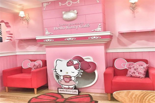 hello kitty咖啡店