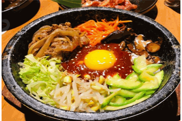 金达莱石锅拌饭