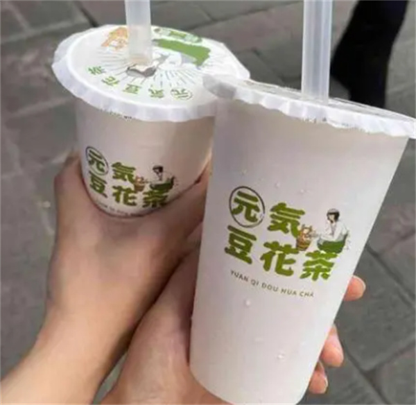 元气豆花茶产品 门店图片