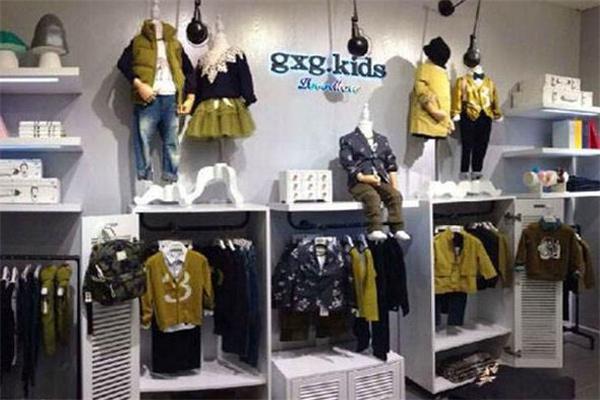 gxgkids童装产品 门店图片