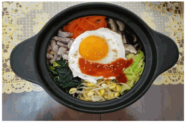 金达莱石锅拌饭
