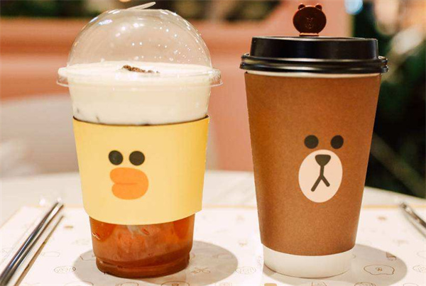 布朗奶茶店产品 门店图片
