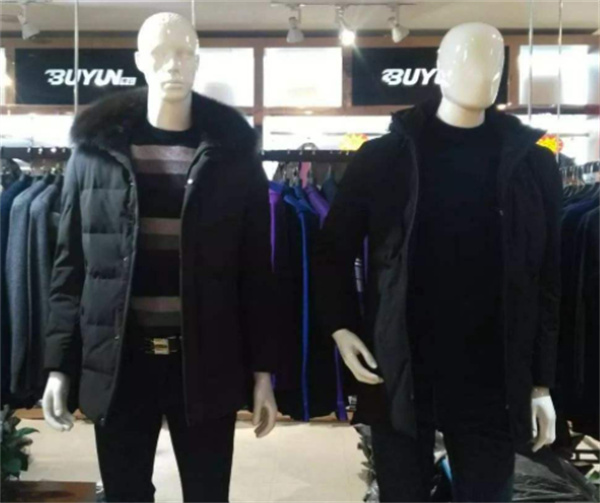 步云男装产品 门店图片