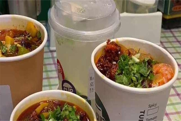 杯装火锅产品 门店图片