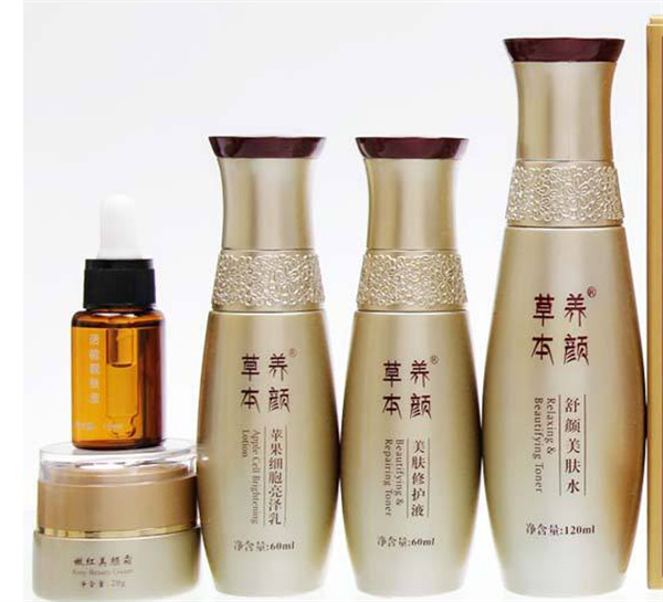 草本养颜护肤品产品 门店图片