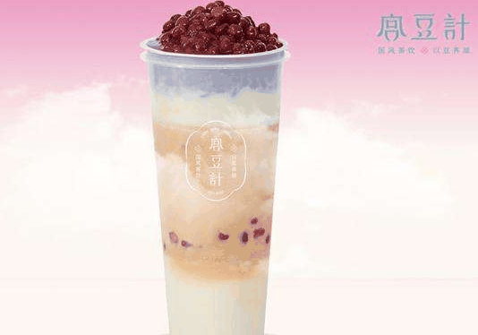 宫豆计奶茶