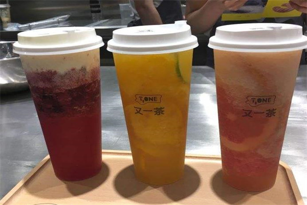 tone又一茶产品 门店图片