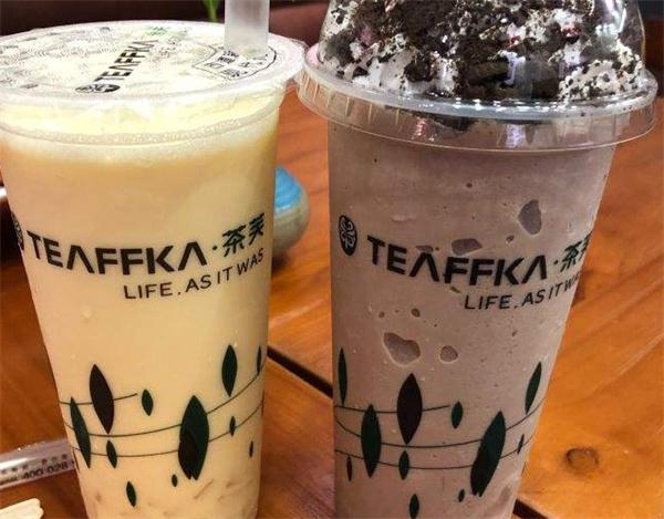 茶芙奶茶产品 门店图片