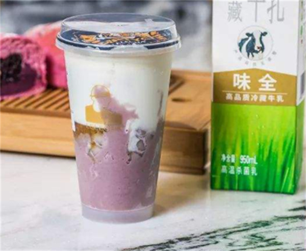 茶露云裳奶茶产品 门店图片