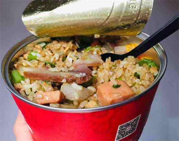 茶油易拉罐炒饭产品 门店图片