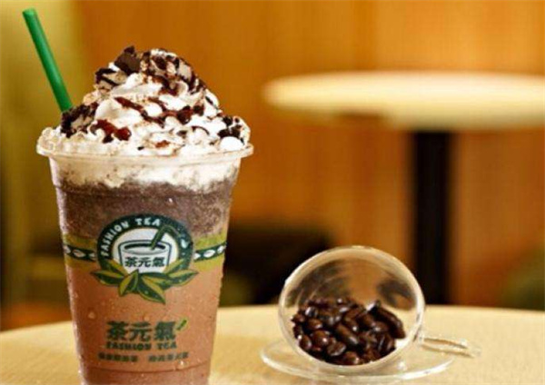 茶元气奶茶产品 门店图片
