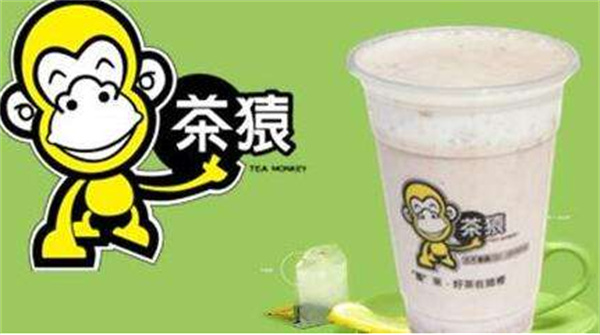 茶猿奶茶产品 门店图片