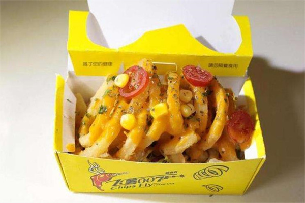 飞暑007薯条产品 门店图片