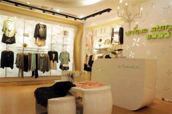非常物语女装产品 门店图片