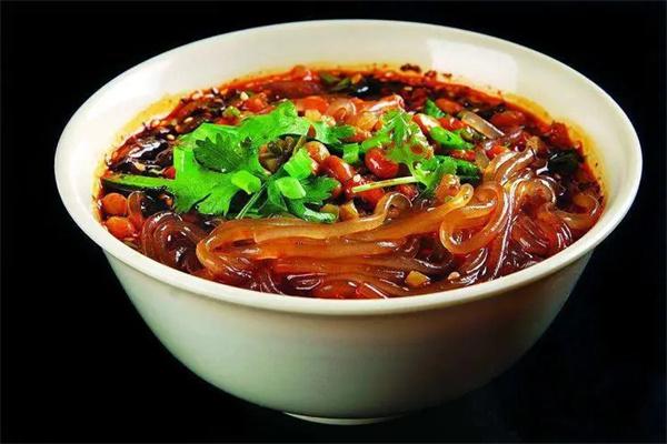 华创美食酸辣粉产品 门店图片