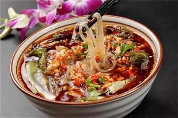 华创美食酸辣粉产品 门店图片