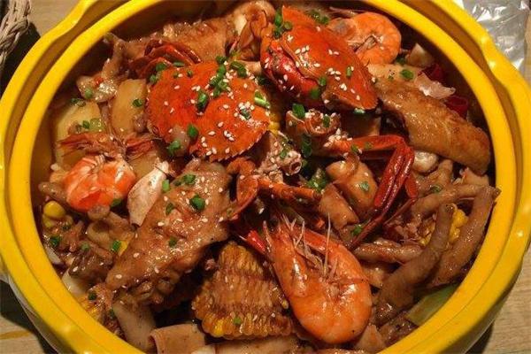 费金海家肉蟹煲产品 门店图片