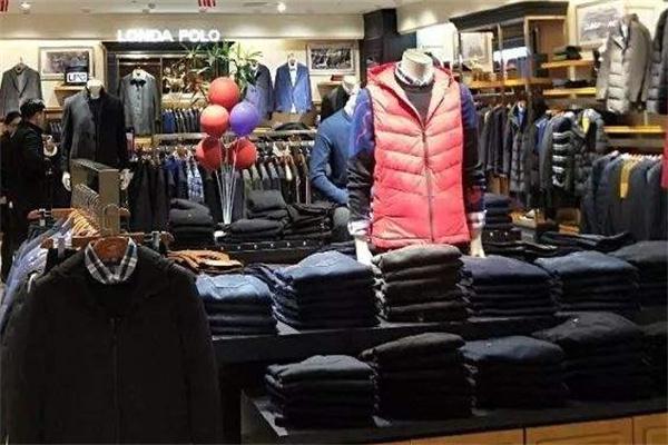 豪望来男装产品 门店图片