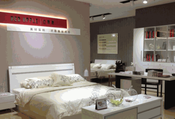 红苹果家具全屋定制产品 门店图片