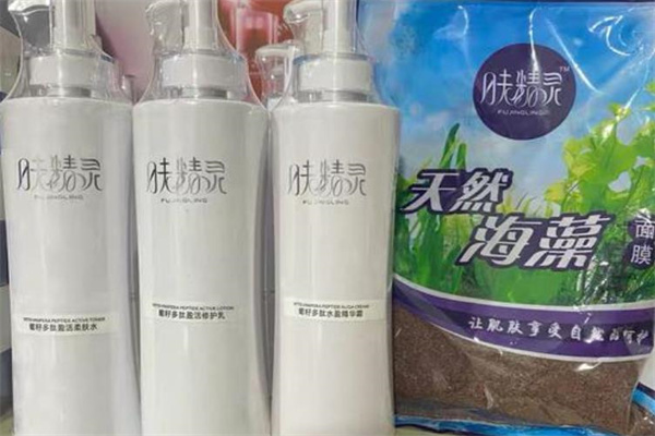 肤精灵产品 门店图片