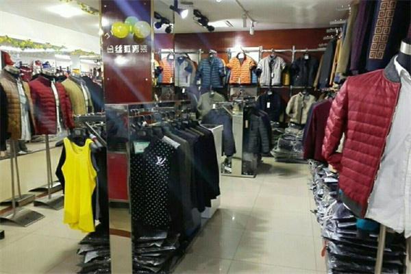 金丝狐男装产品 门店图片