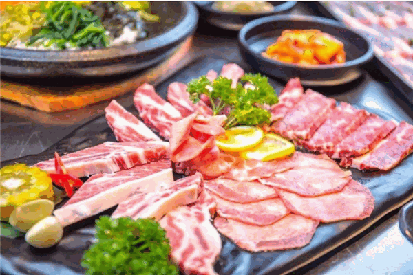 金达莱石板烤肉