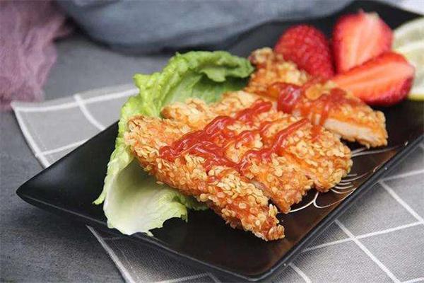 鸡排汉堡产品 门店图片