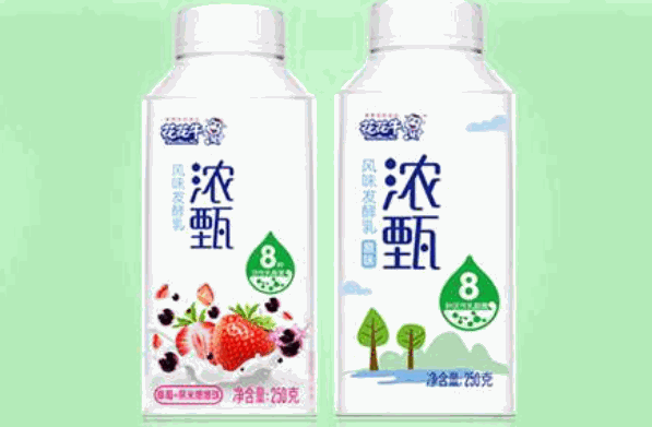花花牛酸奶饮品产品 门店图片