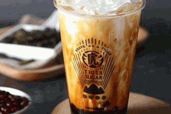 虎牌奶茶产品 门店图片
