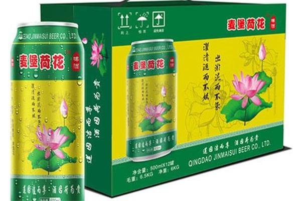 荷花啤酒产品 门店图片