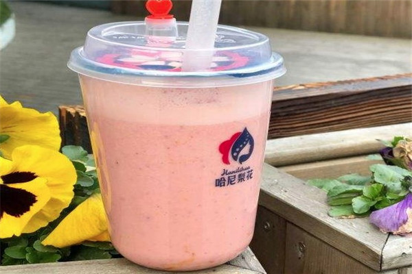 哈尼梨花奶茶