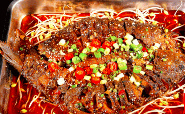 渔鲜稻香烤鱼饭